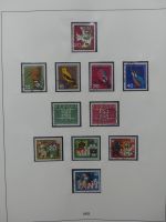 BRD Bund und etwas Bi-Zone gest. besammelt im Lindner-Album #LZ827