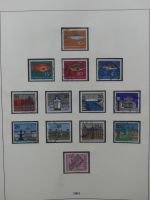 BRD Bund und etwas Bi-Zone gest. besammelt im Lindner-Album #LZ827