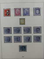 BRD Bund und etwas Bi-Zone gest. besammelt im Lindner-Album #LZ827