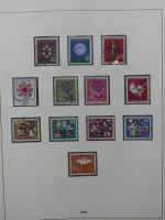 BRD Bund und etwas Bi-Zone gest. besammelt im Lindner-Album #LZ827