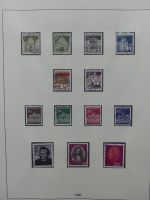 BRD Bund und etwas Bi-Zone gest. besammelt im Lindner-Album #LZ827