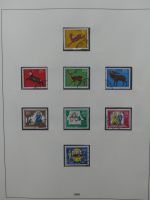 BRD Bund und etwas Bi-Zone gest. besammelt im Lindner-Album #LZ827