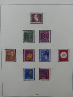 BRD Bund und etwas Bi-Zone gest. besammelt im Lindner-Album #LZ827