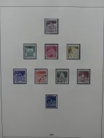 BRD Bund und etwas Bi-Zone gest. besammelt im Lindner-Album #LZ827