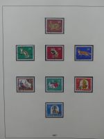 BRD Bund und etwas Bi-Zone gest. besammelt im Lindner-Album #LZ827