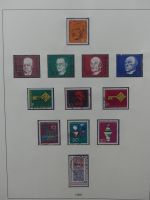 BRD Bund und etwas Bi-Zone gest. besammelt im Lindner-Album #LZ827