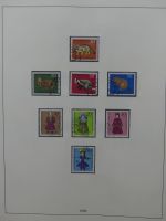 BRD Bund und etwas Bi-Zone gest. besammelt im Lindner-Album #LZ827