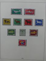 BRD Bund und etwas Bi-Zone gest. besammelt im Lindner-Album #LZ827