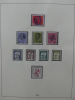 BRD Bund und etwas Bi-Zone gest. besammelt im Lindner-Album #LZ827