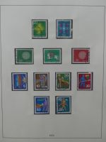 BRD Bund und etwas Bi-Zone gest. besammelt im Lindner-Album #LZ827