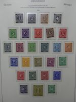 BRD Bund dual besammelt aber auch ohne Gummi im Einsteck-Album #LZ829