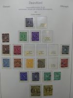 BRD Bund dual besammelt aber auch ohne Gummi im Einsteck-Album #LZ829