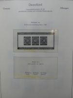 BRD Bund dual besammelt aber auch ohne Gummi im Einsteck-Album #LZ829