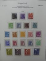 BRD Bund dual besammelt aber auch ohne Gummi im Einsteck-Album #LZ829