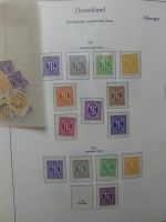 BRD Bund dual besammelt aber auch ohne Gummi im Einsteck-Album #LZ829