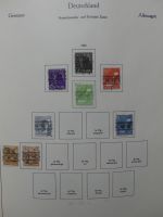 BRD Bund dual besammelt aber auch ohne Gummi im Einsteck-Album #LZ829