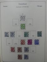 BRD Bund dual besammelt aber auch ohne Gummi im Einsteck-Album #LZ829