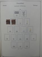 BRD Bund dual besammelt aber auch ohne Gummi im Einsteck-Album #LZ829