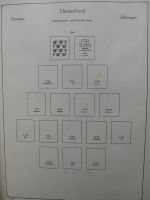 BRD Bund dual besammelt aber auch ohne Gummi im Einsteck-Album #LZ829