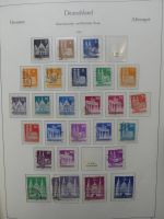 BRD Bund dual besammelt aber auch ohne Gummi im Einsteck-Album #LZ829