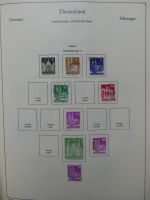 BRD Bund dual besammelt aber auch ohne Gummi im Einsteck-Album #LZ829