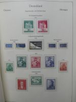 BRD Bund dual besammelt aber auch ohne Gummi im Einsteck-Album #LZ829