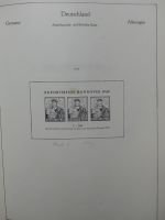 BRD Bund dual besammelt aber auch ohne Gummi im Einsteck-Album #LZ829