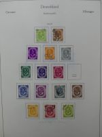 BRD Bund dual besammelt aber auch ohne Gummi im Einsteck-Album #LZ829