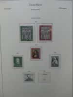 BRD Bund dual besammelt aber auch ohne Gummi im Einsteck-Album #LZ829