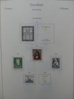 BRD Bund dual besammelt aber auch ohne Gummi im Einsteck-Album #LZ829