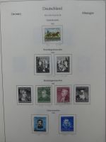 BRD Bund dual besammelt aber auch ohne Gummi im Einsteck-Album #LZ829