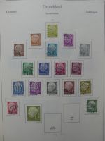 BRD Bund dual besammelt aber auch ohne Gummi im Einsteck-Album #LZ829