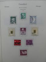 BRD Bund dual besammelt aber auch ohne Gummi im Einsteck-Album #LZ829