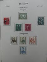 BRD Bund dual besammelt aber auch ohne Gummi im Einsteck-Album #LZ829