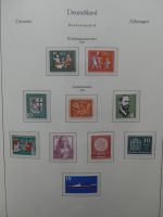BRD Bund dual besammelt aber auch ohne Gummi im Einsteck-Album #LZ829