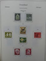 BRD Bund dual besammelt aber auch ohne Gummi im Einsteck-Album #LZ829