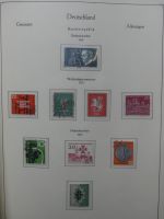 BRD Bund dual besammelt aber auch ohne Gummi im Einsteck-Album #LZ829