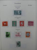 BRD Bund dual besammelt aber auch ohne Gummi im Einsteck-Album #LZ829