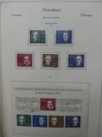 BRD Bund dual besammelt aber auch ohne Gummi im Einsteck-Album #LZ829