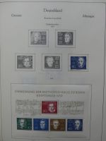 BRD Bund dual besammelt aber auch ohne Gummi im Einsteck-Album #LZ829