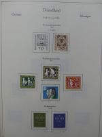 BRD Bund dual besammelt aber auch ohne Gummi im Einsteck-Album #LZ829