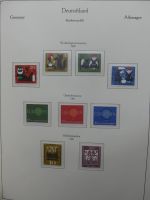 BRD Bund dual besammelt aber auch ohne Gummi im Einsteck-Album #LZ829