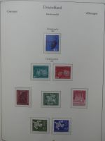 BRD Bund dual besammelt aber auch ohne Gummi im Einsteck-Album #LZ829