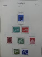 BRD Bund dual besammelt aber auch ohne Gummi im Einsteck-Album #LZ829