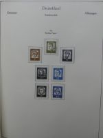 BRD Bund dual besammelt aber auch ohne Gummi im Einsteck-Album #LZ829