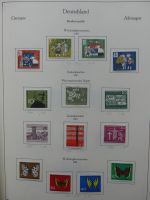 BRD Bund dual besammelt aber auch ohne Gummi im Einsteck-Album #LZ829