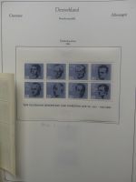 BRD Bund dual besammelt aber auch ohne Gummi im Einsteck-Album #LZ829