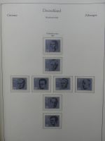 BRD Bund dual besammelt aber auch ohne Gummi im Einsteck-Album #LZ829