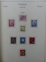 BRD Bund dual besammelt aber auch ohne Gummi im Einsteck-Album #LZ829