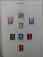 BRD Bund dual besammelt aber auch ohne Gummi im Einsteck-Album #LZ829